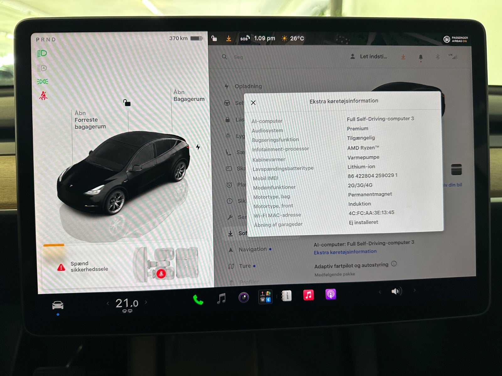 Tesla Model Y Long Range AWD, 514ps, 2022