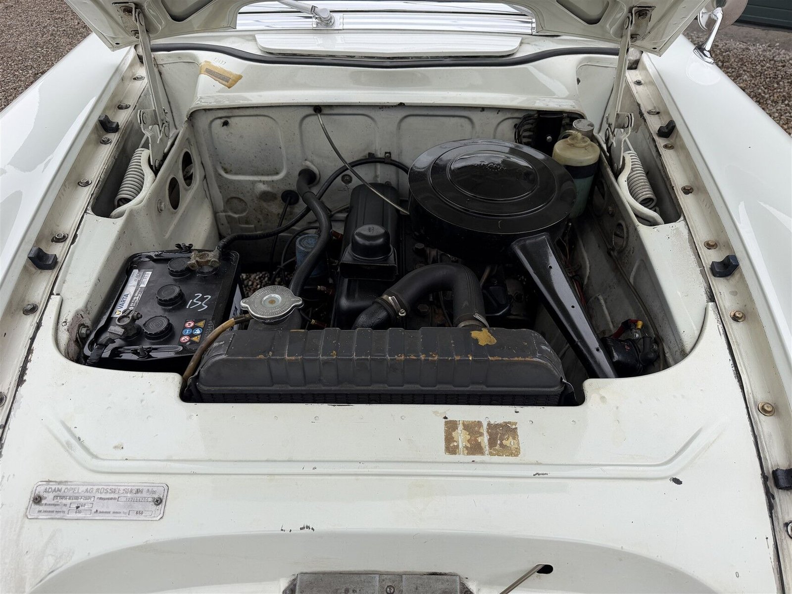 Opel Rekord Coupé 1.7 Manuell, 3-trinn, 60hk, 1962