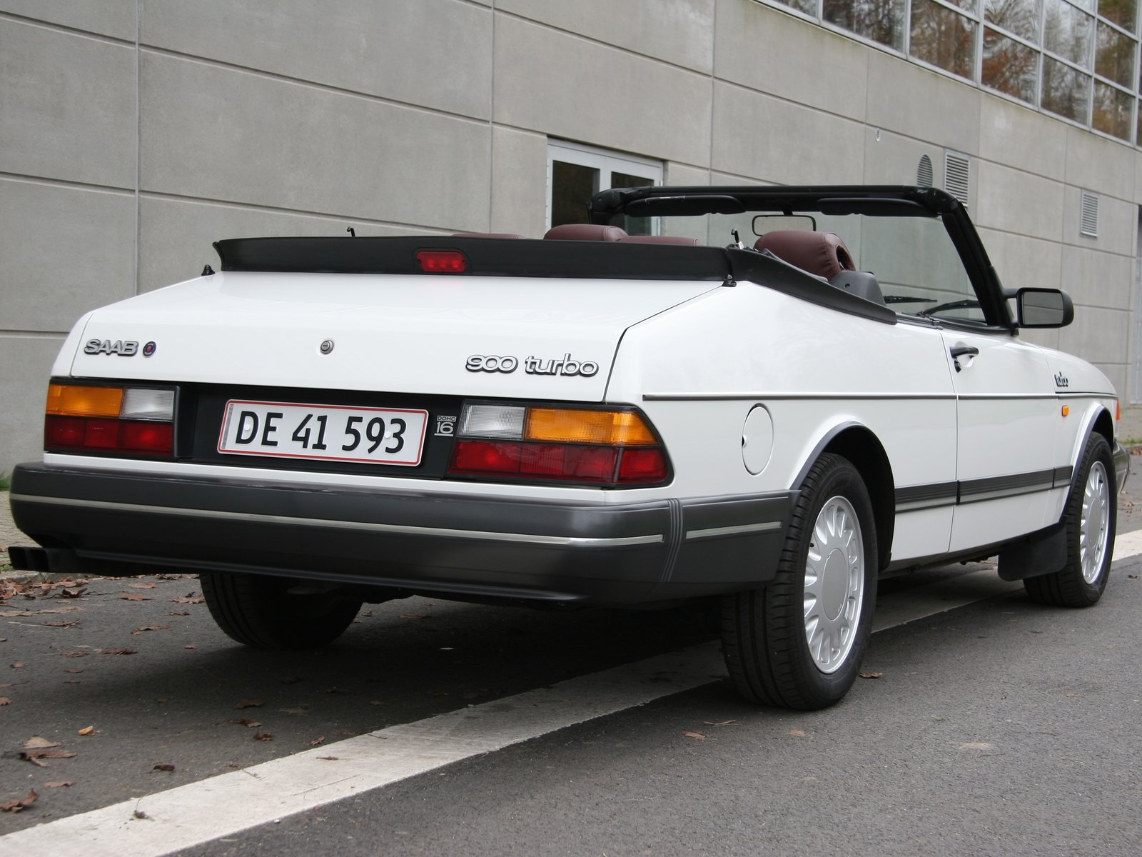 Saab 900 Convertible 2.0 Turbo Manuell, 5-trinn, 175hk, 1987