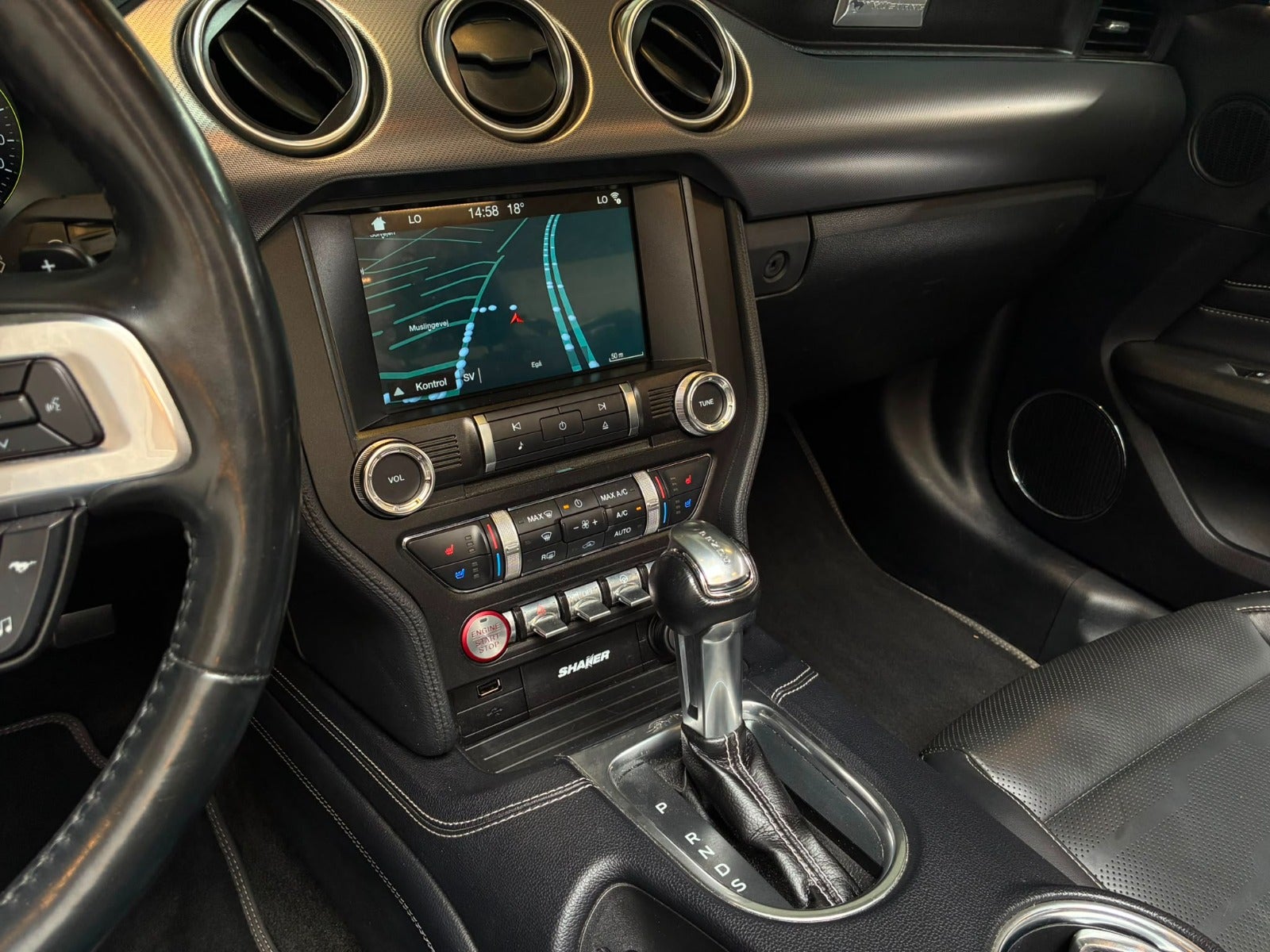 Ford Mustang GT Convertible SelectShift, 10-trins, 450ps, 2018