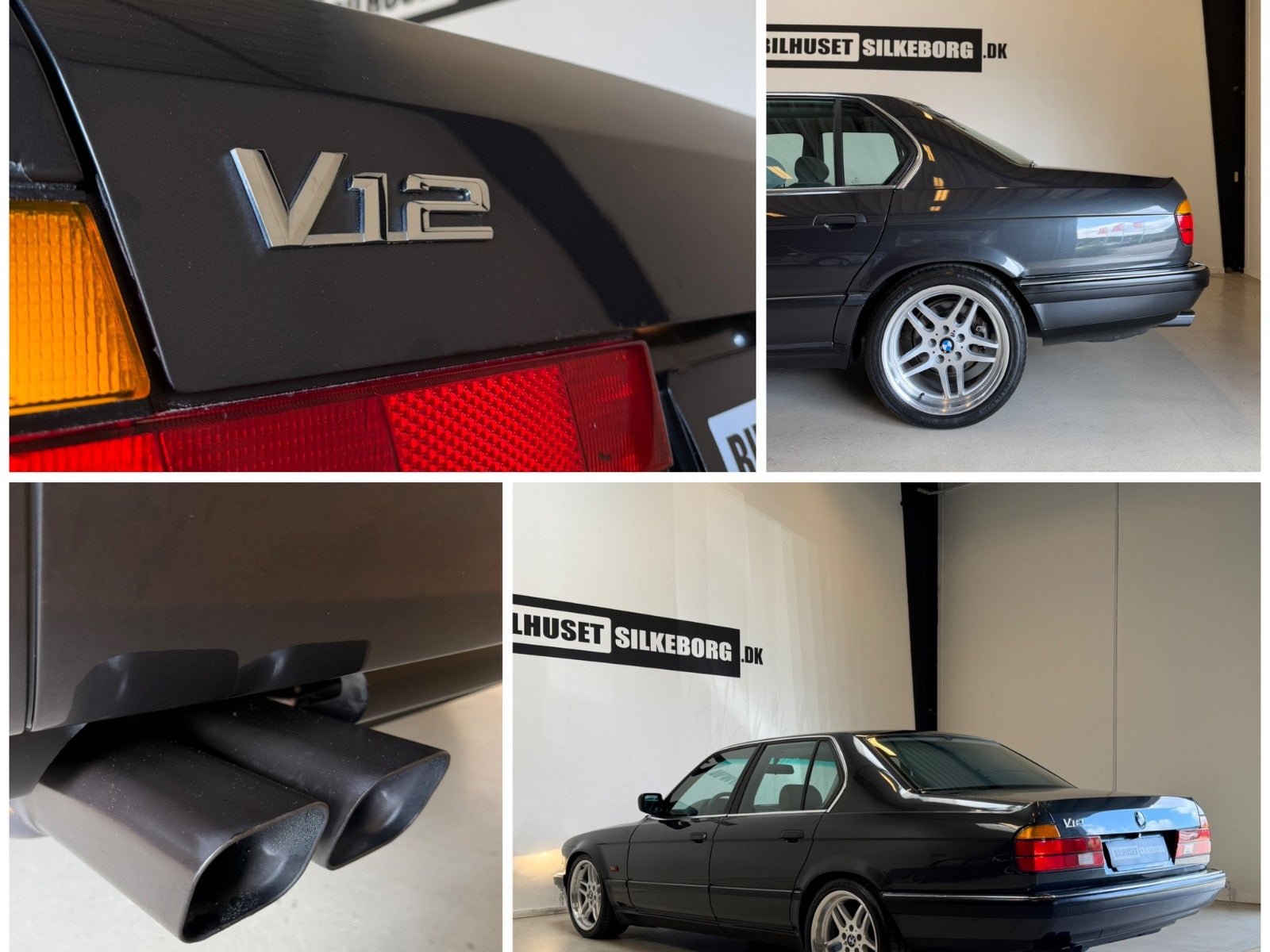BMW 750i Automatic, 4-trins, 300ps, 1990