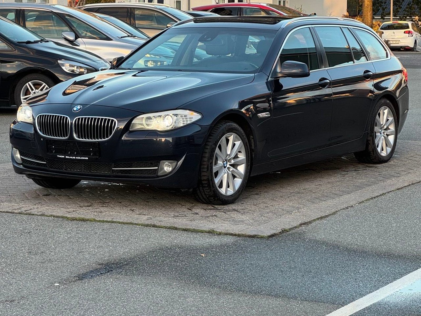 Brugt BMW 520d Touring 2,0 D Steptronic 184HK Stc 8g Aut. til salg