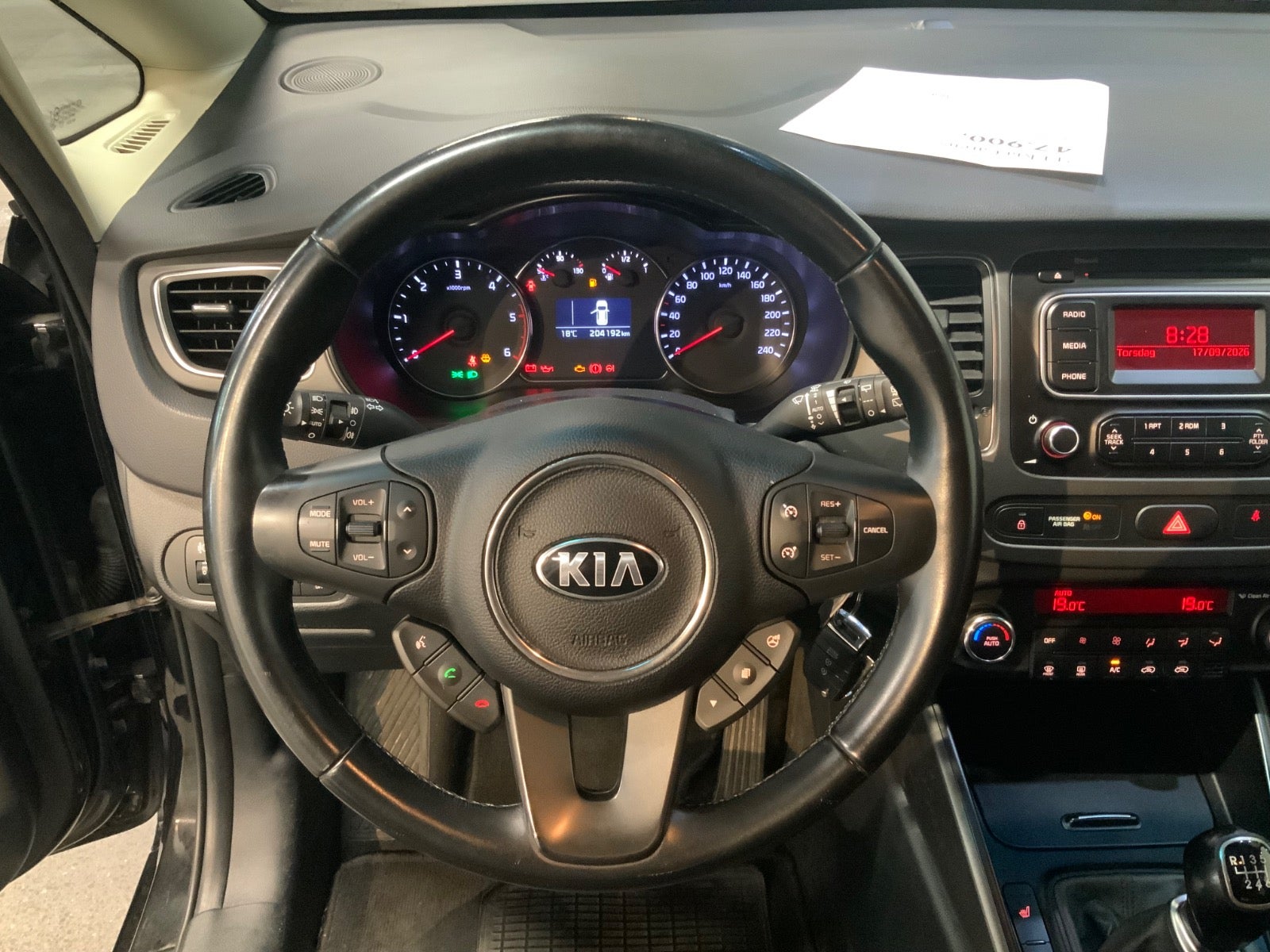 Kia Carens 1.7 CRDi Manuell, 115hk, 2014