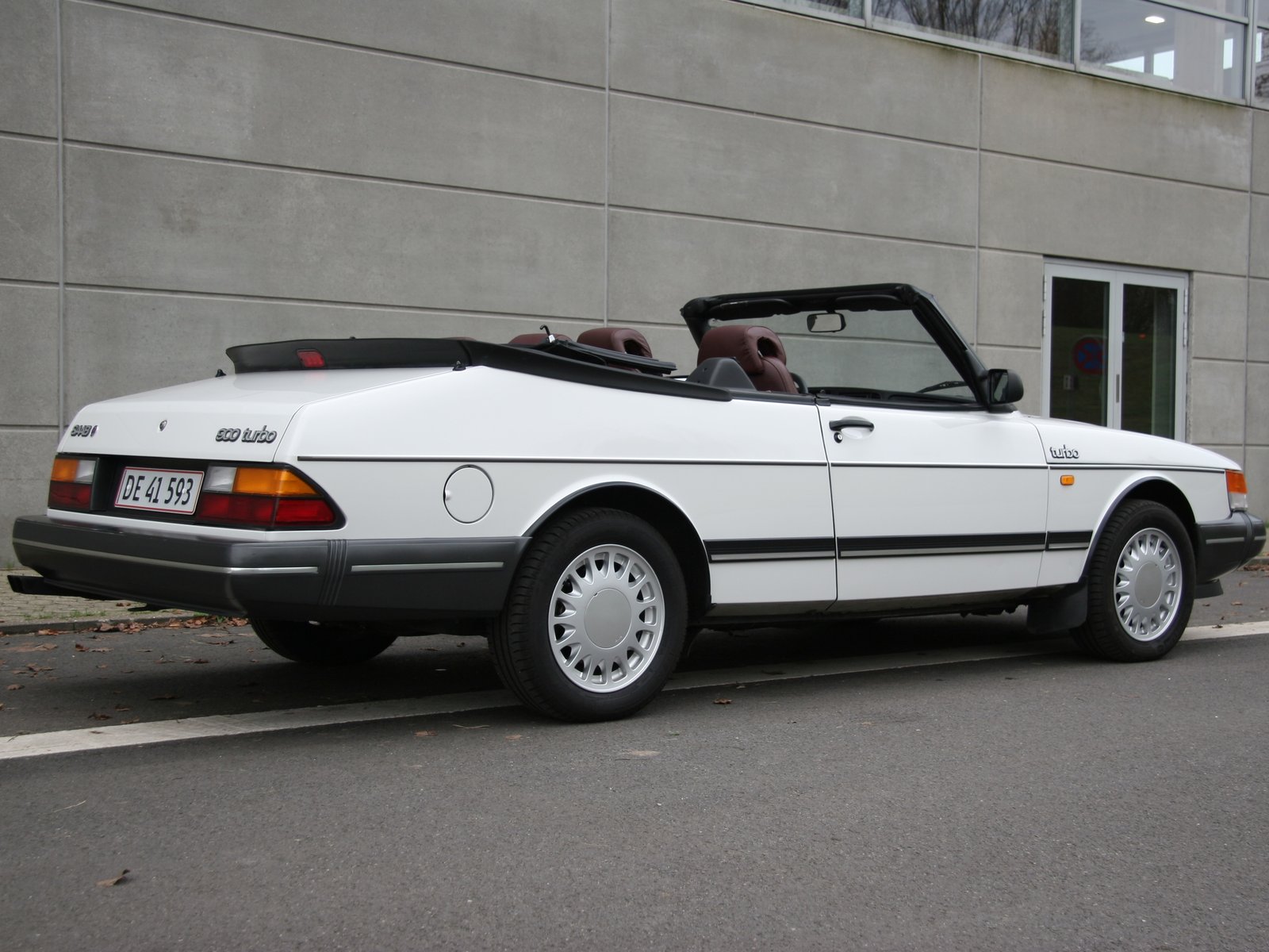 Saab 900 Convertible 2.0 Turbo Manuell, 5-trinn, 175hk, 1987