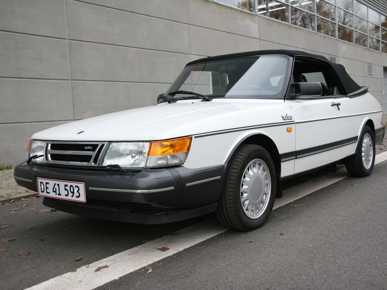 Saab 900 Convertible 2.0 Turbo Manuell, 5-trinn, 175hk, 1987