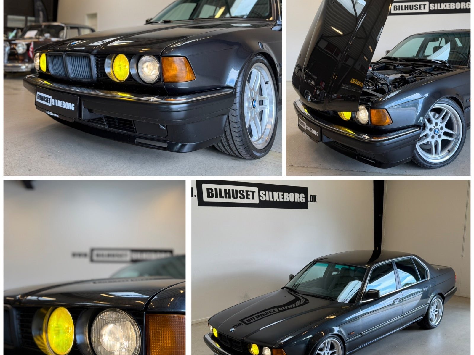 BMW 750i Automatic, 4-trins, 300ps, 1990