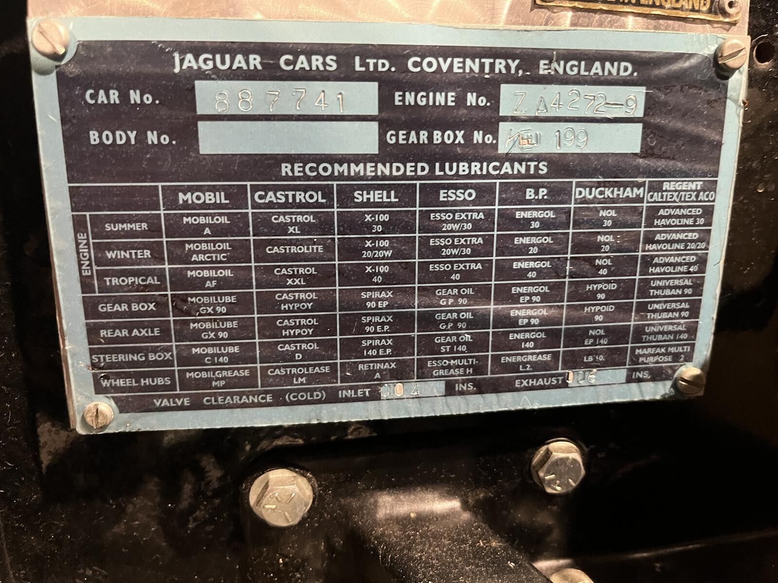 Jaguar E-Type 3.8 XK Manual, 4-trins, 269ps, 1964