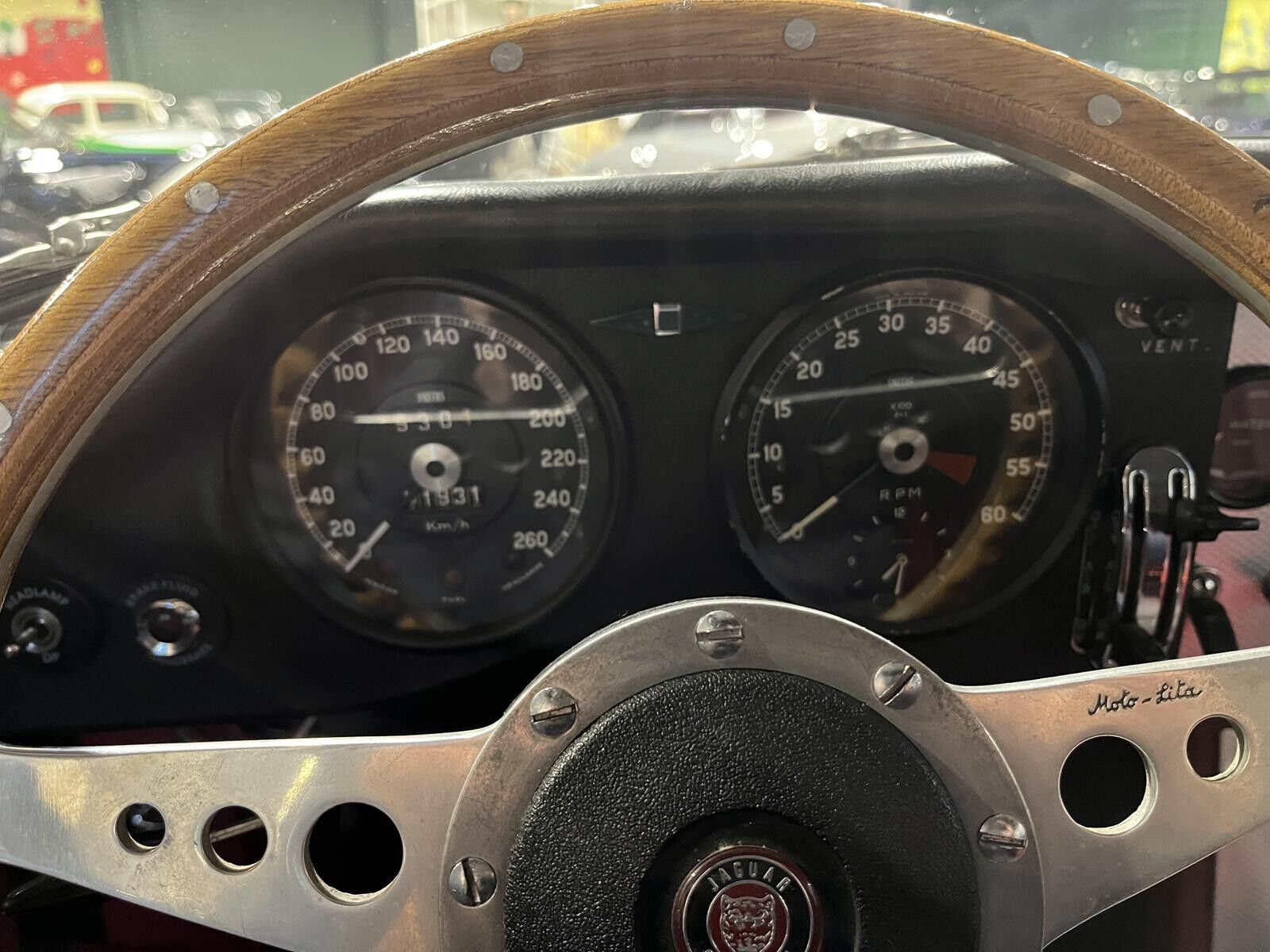 Jaguar E-Type 3.8 XK Manual, 4-trins, 269ps, 1964
