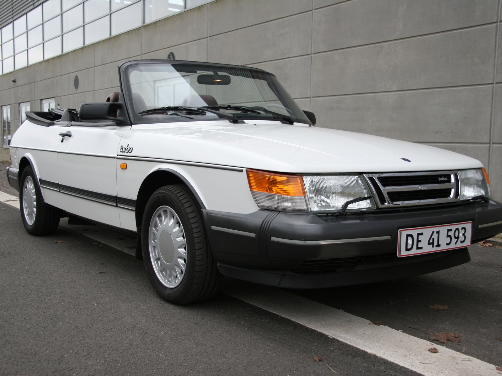 Saab 900 Convertible 2.0 Turbo Manuell, 5-trinn, 175hk, 1987