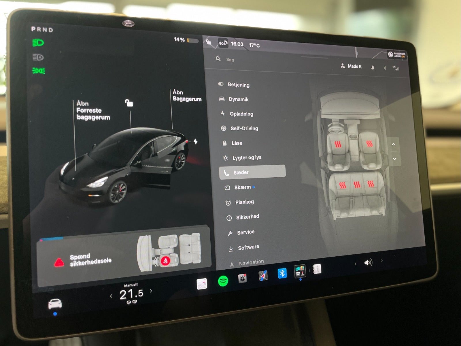 Tesla Model 3 Performance, 513hp, 2021