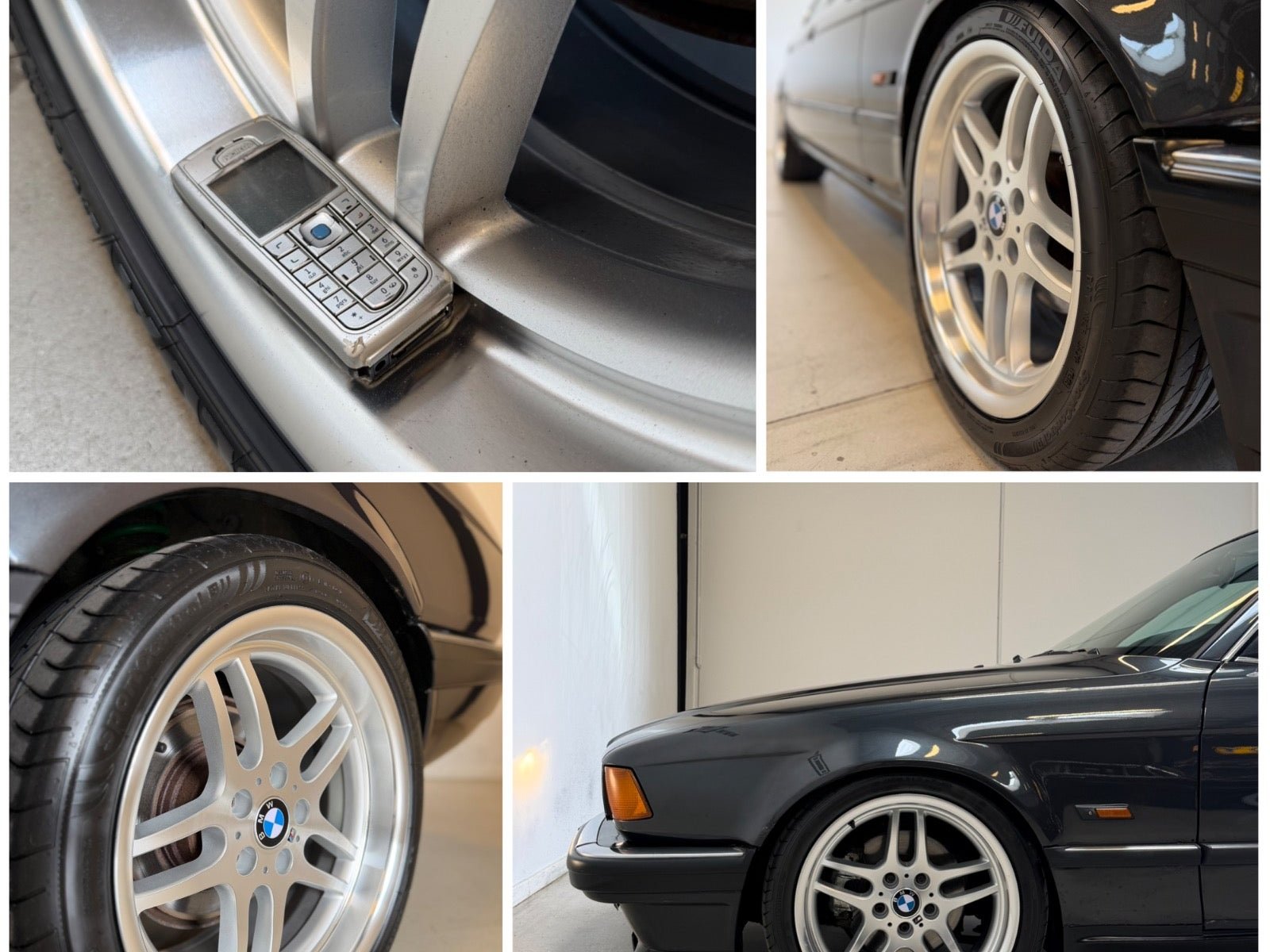 BMW 750i Automatic, 4-trins, 300ps, 1990
