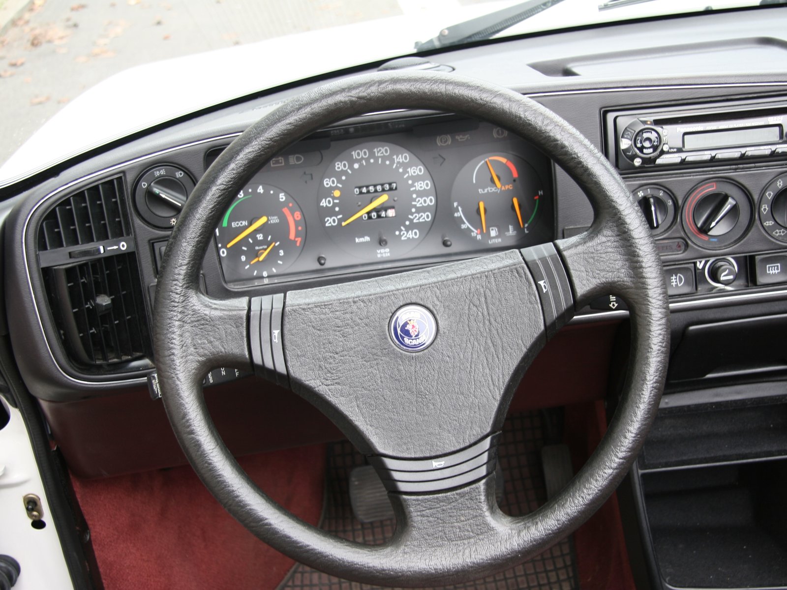 Saab 900 Convertible 2.0 Turbo Manuell, 5-trinn, 175hk, 1987