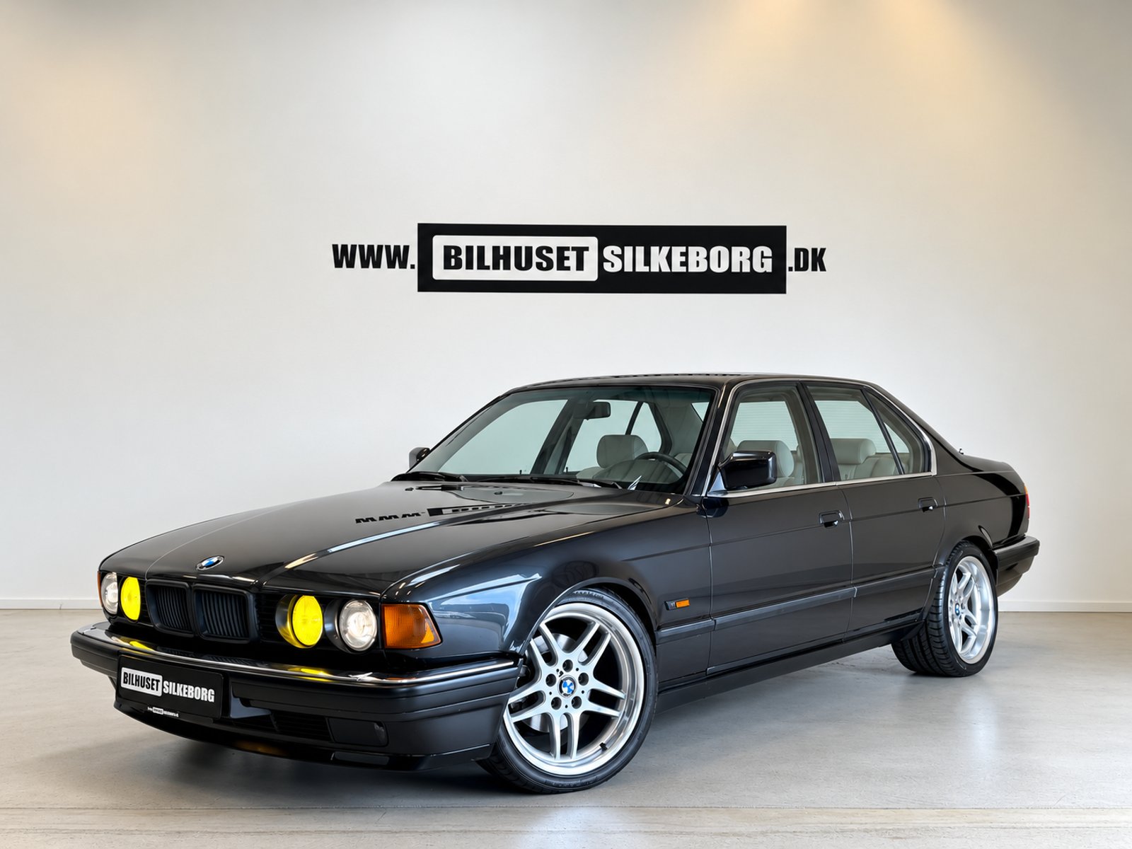 BMW 750i Automatic, 4-trins, 300ps, 1990