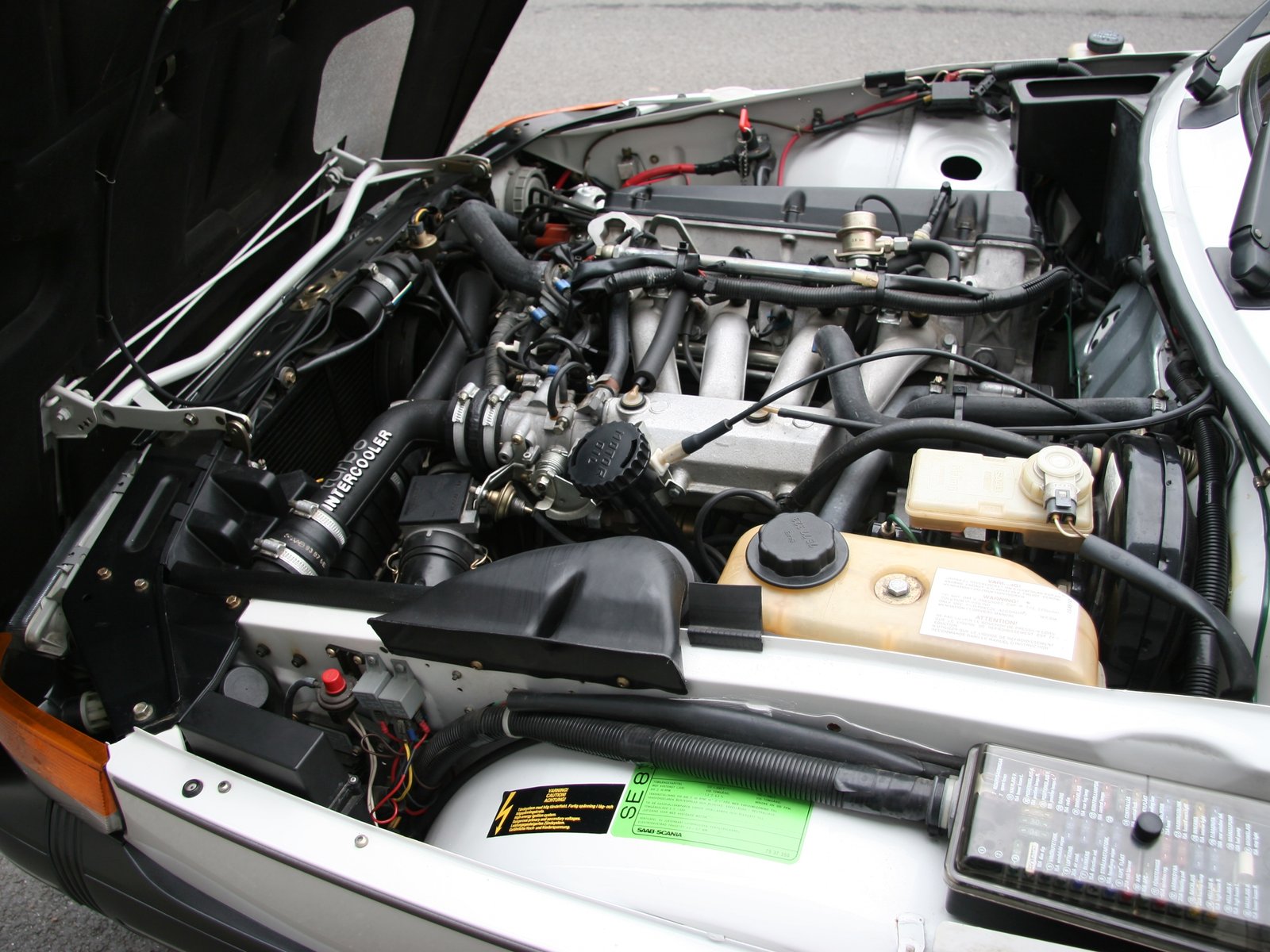 Saab 900 Convertible 2.0 Turbo Manuell, 5-trinn, 175hk, 1987