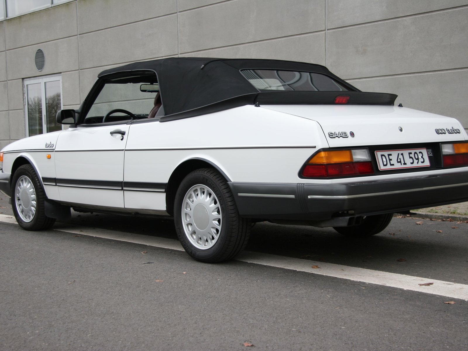 Saab 900 Convertible 2.0 Turbo Manuell, 5-trinn, 175hk, 1987
