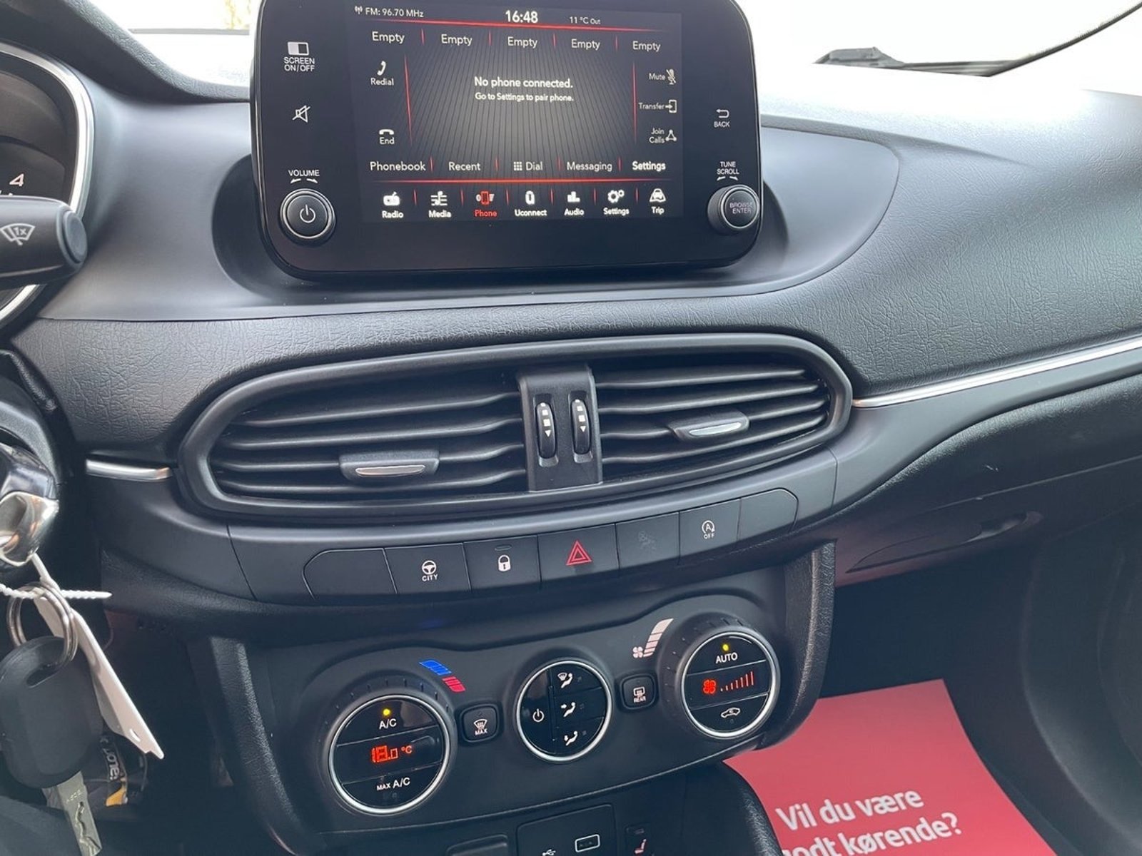 Fiat Tipo 1.6 Multijet  DDCT, 6-trins, 120ps, 2018