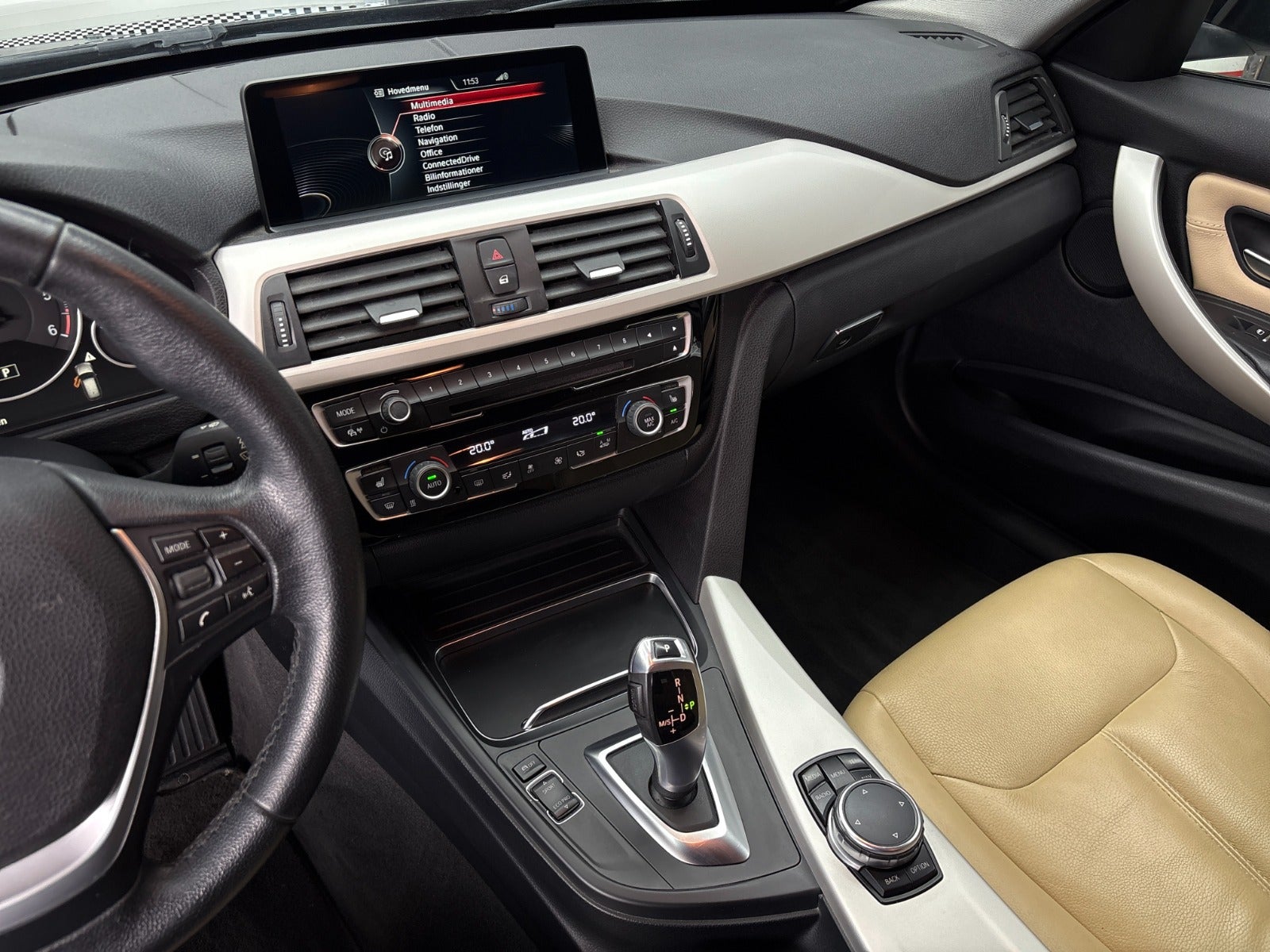 BMW 320d Touring Steptronic, 8-trins, 190ps, 2016